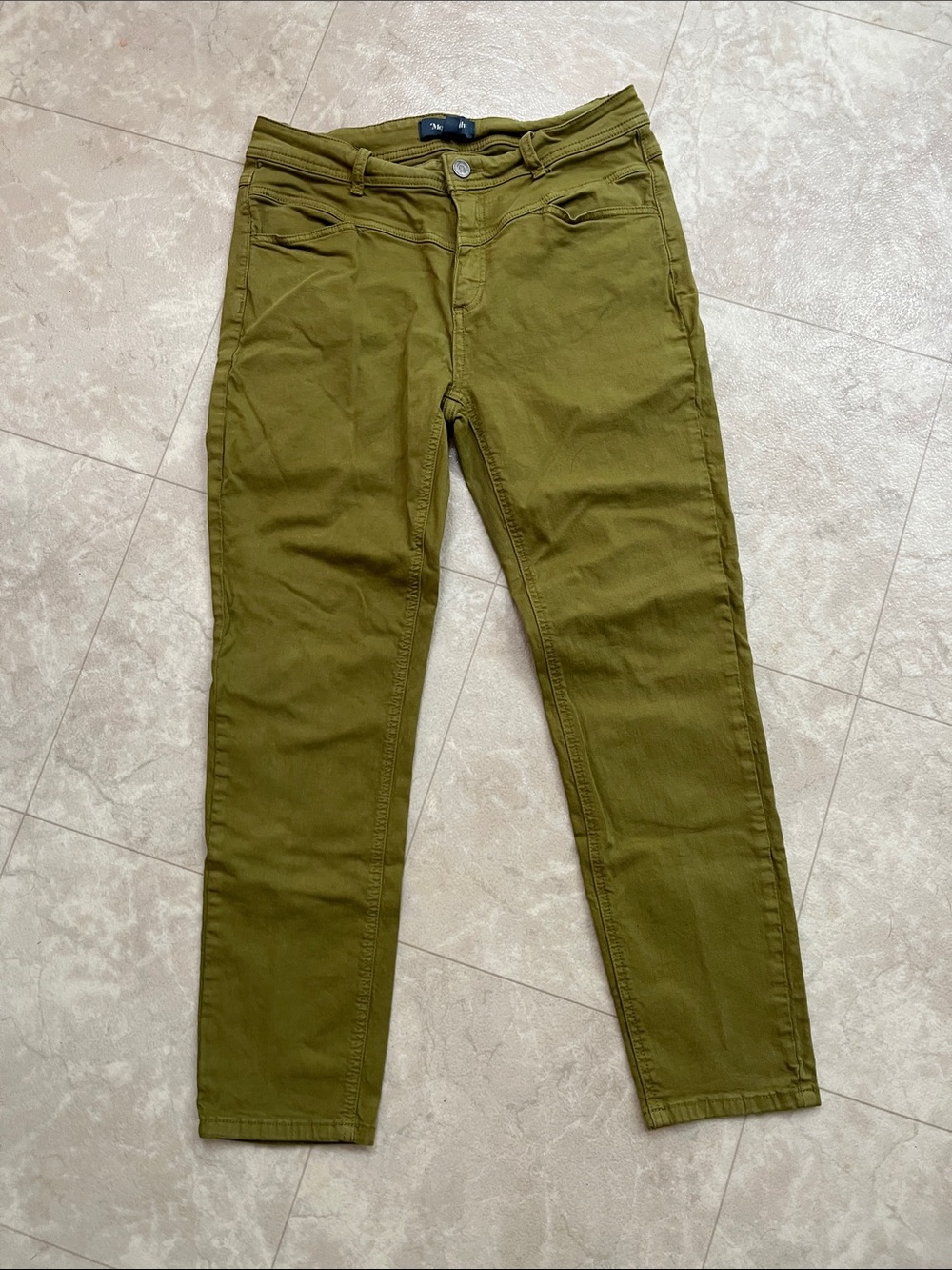 Modcloth Olive Green Skinny Pants 10